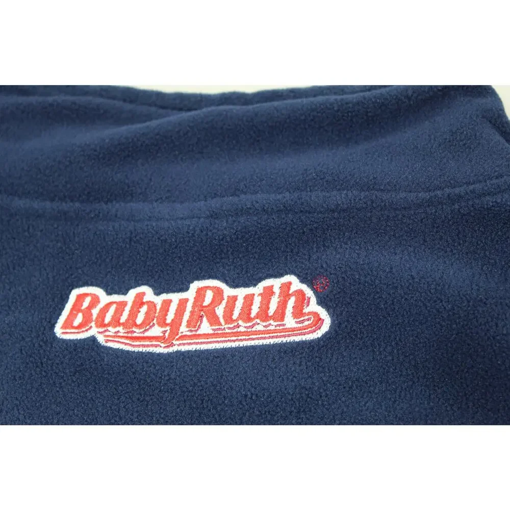 New York Yankees Blue Full Zip Fleece Sweater Vest Mens Extra Large
